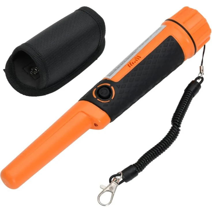 vidaXL Metalldetektor Metalldetektor-Pinpointer Orange - mit 360°-Scan und vollständig wasserdicht – Bild 1