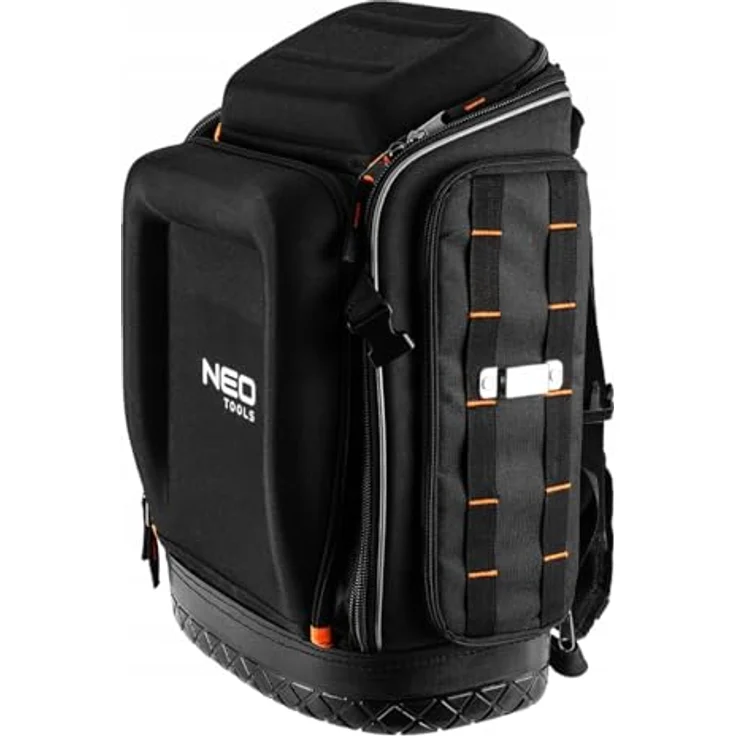 NEO TOOLS Werkzeugrucksack 20l mit Gummiboden | Robuste Werkzeugtasche für Elektriker, Klempner und Wartungsarbeiter – Bild 5