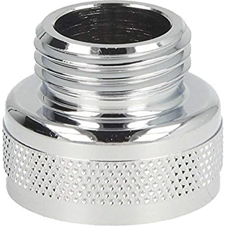 hansgrohe,2024000,Reduziernippel AA8(Ersatzteil fürDuschschlauch DN 20x 15, 44259 x 44198Zoll, Chrom), Klein