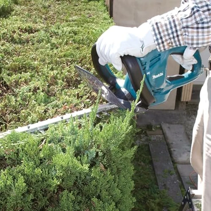 Makita UH4861 Heckenschere 48 cm, 400 W, Blau, 48 cm Schnittlänge, 1,8 cm Schnittstärke – Bild 2