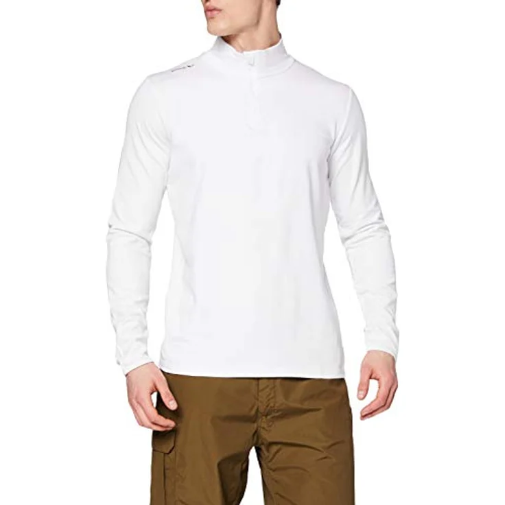 Erima Herren Rolli Active Wear, Weiß, XXXL - Feuchtigkeitsregulierendes Material, Stretchqualität, ideal für sportliche Aktivitäten in der kalten Jahreszeit – Bild 1