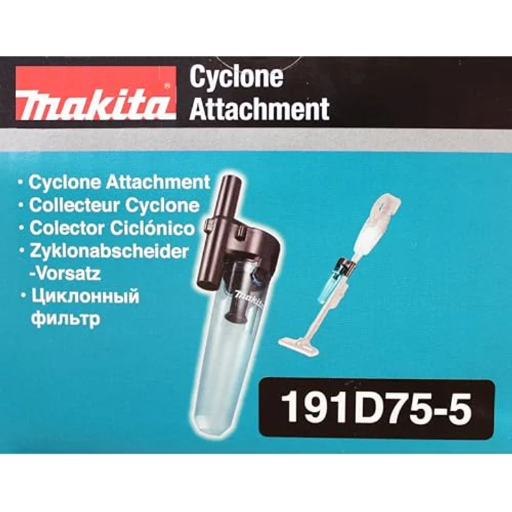 Makita Zyklon-Abscheider Vorsatz 191D75-5 - für DCL Sauger von Makita - Preisvergleich – Bild 3