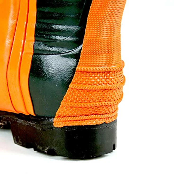 OREGON® Yukon Schnittschutz Gummistiefel, orange/schwarz, Größe 39 – Bild 3