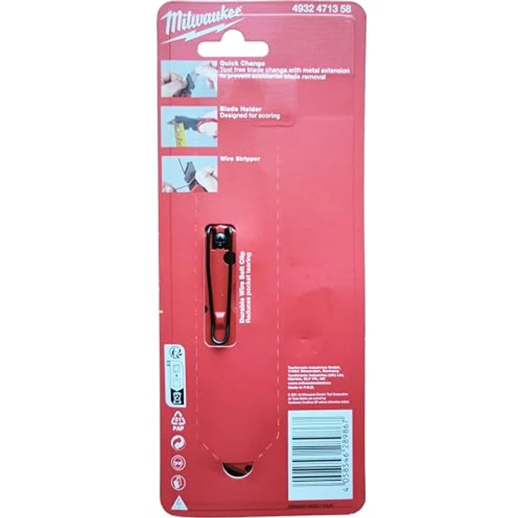 Milwaukee Universal-Klappmesser Cuttermesser FASTBACK – Bild 8