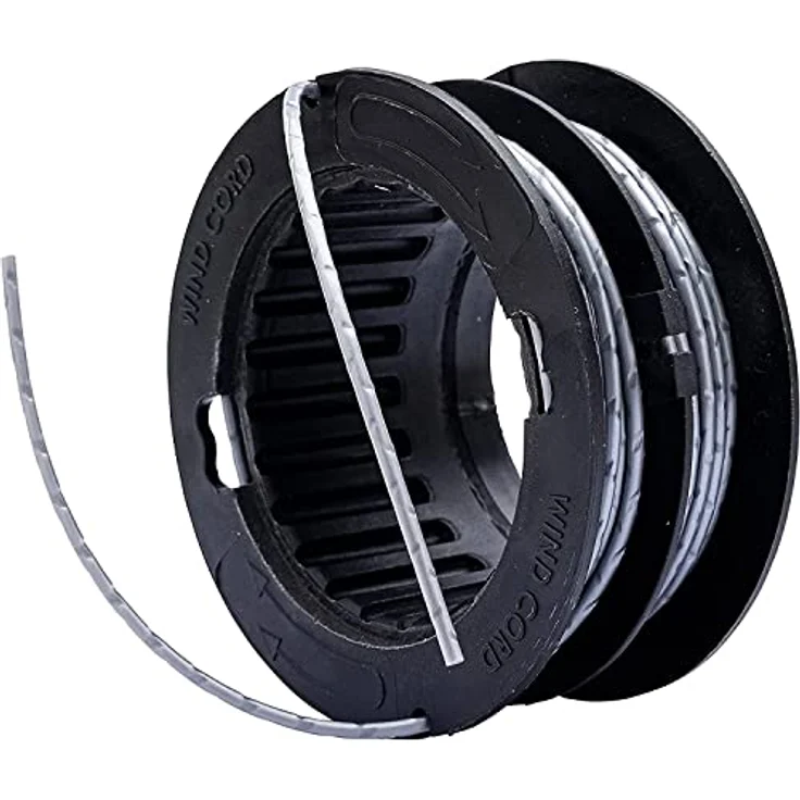 Greenworks Doppelfadenspule 2930507, 2mm Fadendurchmesser 4,8 Meter Gesamtlänge für Greenworks Rasentrimmer GST1246 GD40BC GD40BCB Serie – Bild 4