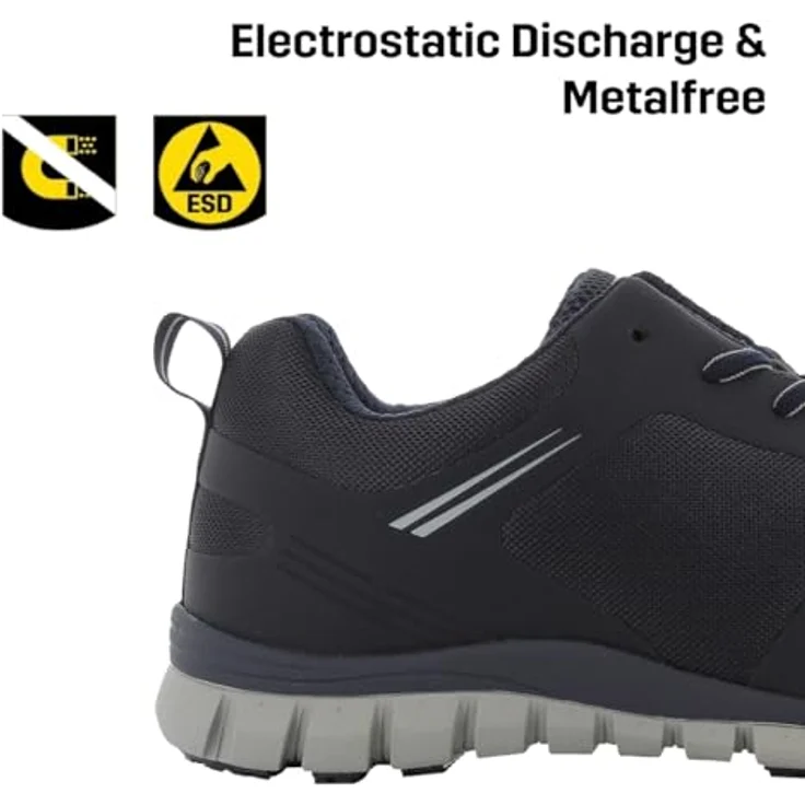 "Safety Jogger LIGERO S1 P Sicherheitsschuh sehr leicht, Netzgewebe, blau" – Bild 5