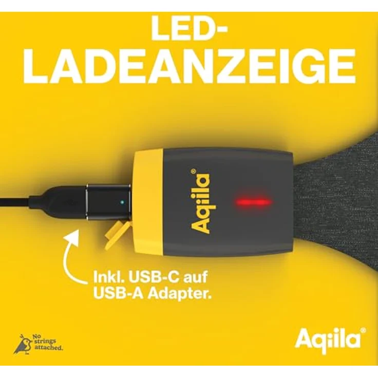 AQIILA Solarpanel Sunbird P21, 21 W, faltbar, USB-C, IP67, schwarz – Bild 6