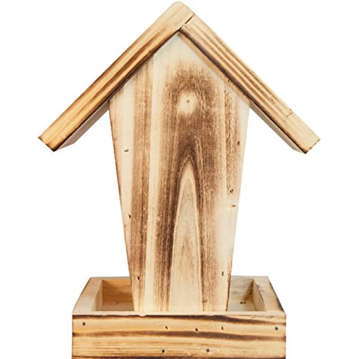 Windhager Vogelfutter-Silo Cottage, Vogelfutterhaus, Futtersilo, Futterstation, Vogelhaus, 18,5 x 14,5 x 23,5 cm, 06912 – Bild 2