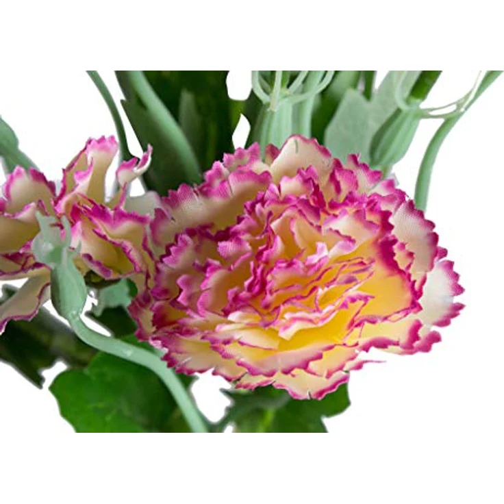 Botanic-Haus Kunstblume Nelkenbusch, 2er Set, Höhe 35 cm, ideal für dekorative Arrangements ohne Pflegebedarf – Bild 2