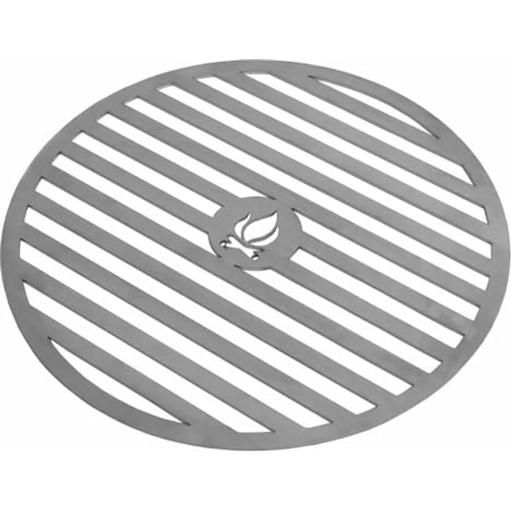 Rostfreie Grillplatte für Feuerschale 82 cm mit Rost 40 cm Grillrost – Bild 1