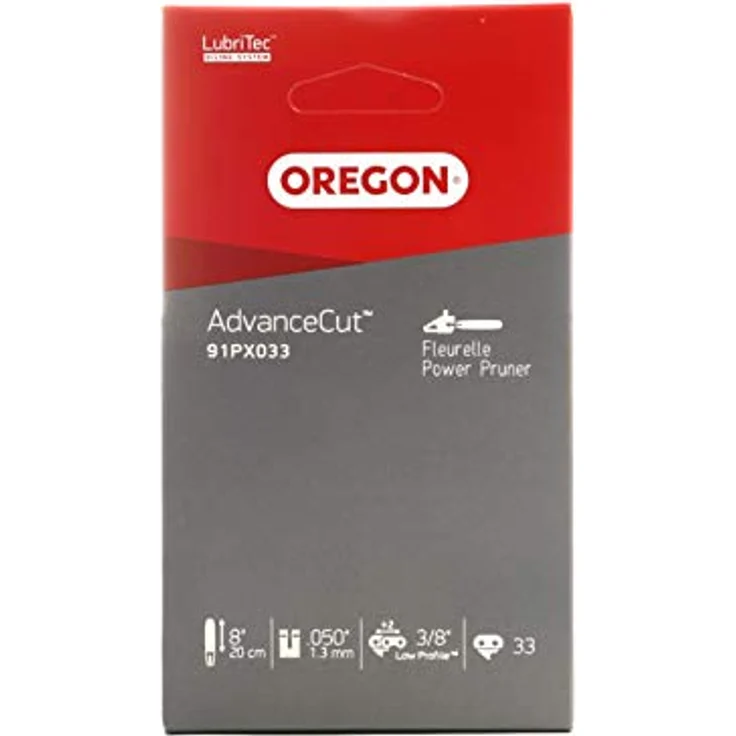 Oregon AdvanceCut 91PX Sägekette passend für 20 cm Alpina, Einhell, Gardol, Greenworks, Grizzly, Hanseatic, Hurricane, LUX, Pattfield, Scheppach, Stiga, Texas, Wingart Hochentaster, 33 Treibglieder – Bild 2