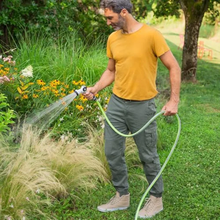 FITT Kiuma 20m, Leichter und flexibler Gartenschlauch mit NTS PLUS-Technologie, langlebig und UV-beständig – Bild 5