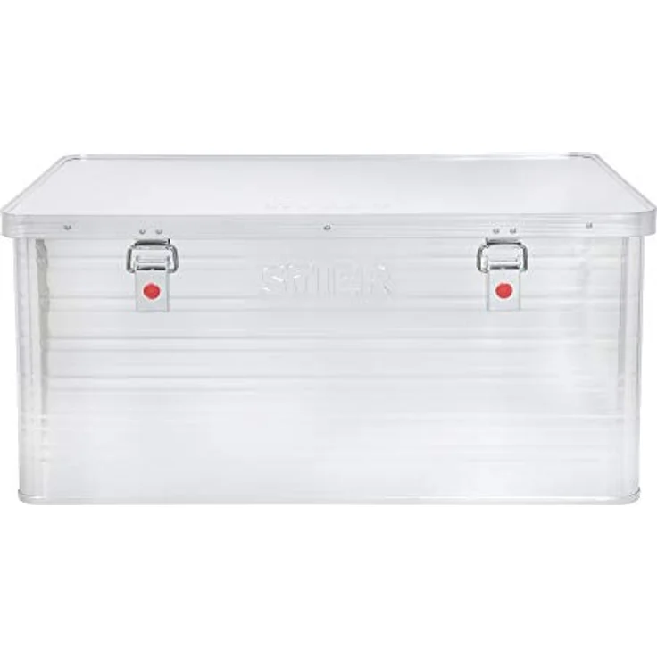 Stier Werkzeugkoffer Alubox, robuste Aluminium-Box mit gummierter Dichtung, stapelbar, spritzwassergeschützt und mit verchromtem Stahlverschluss – Bild 5