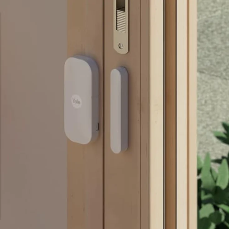 Yale Smart Alarm Indoor Window/Door Sensor, Kabelloser Alarmanlage in Weiß – Bild 8