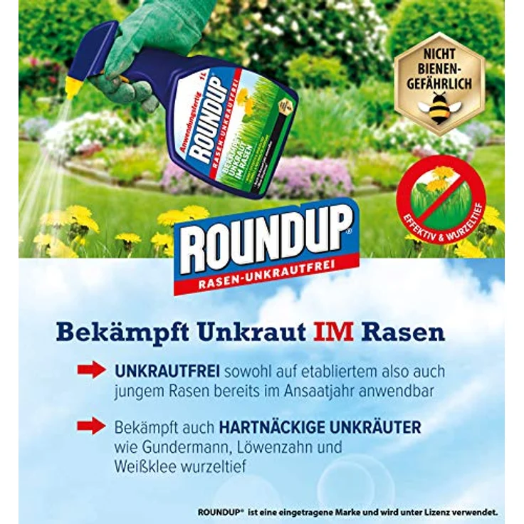 SCOTTS Roundup Rasen-Unkrautfrei, 100 ml – Bild 3