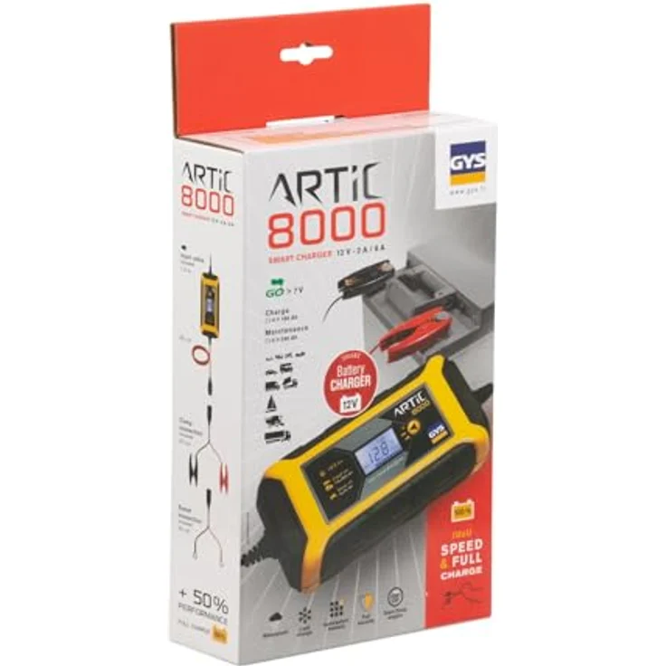 GYS Batterieladegerät ARTIC 8000 12 V 2/8 A GYS – Bild 5