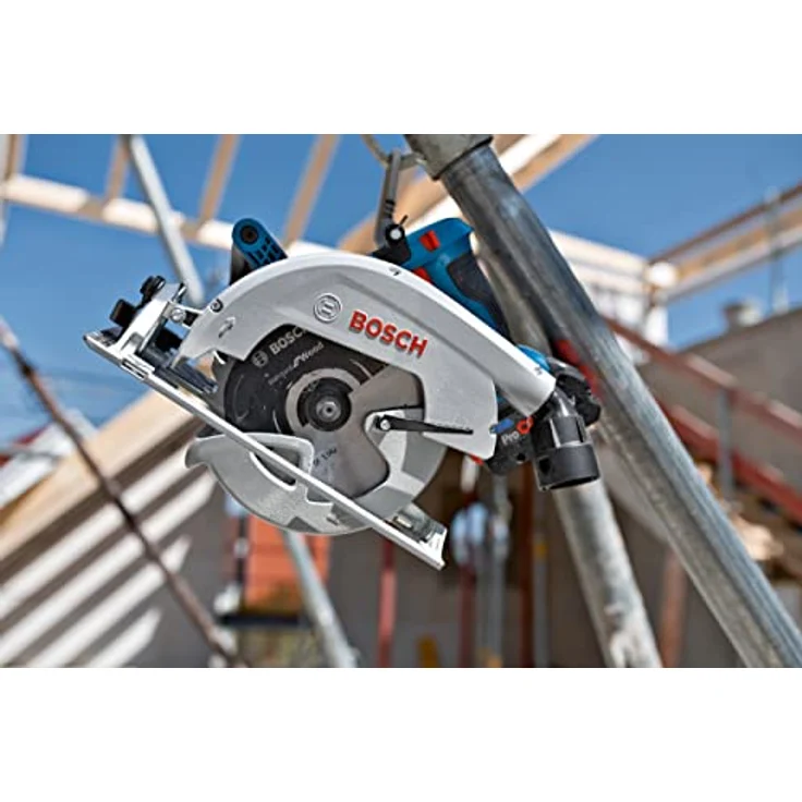 Bosch Sparrenriegel (für GKS 18V-70L, sicheres Aufhängen des Werkzeugs, 95 x 90 mm, Zubehör Handkreissäge) – Bild 3