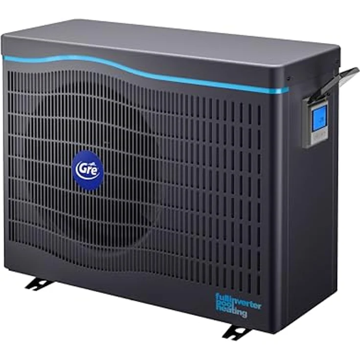 Gre HPGIC60, Full-Inverter-Wärmepumpe für Schwimmbäder, effizientes Heizsystem mit Konnektivität für 60m³ – Bild 1
