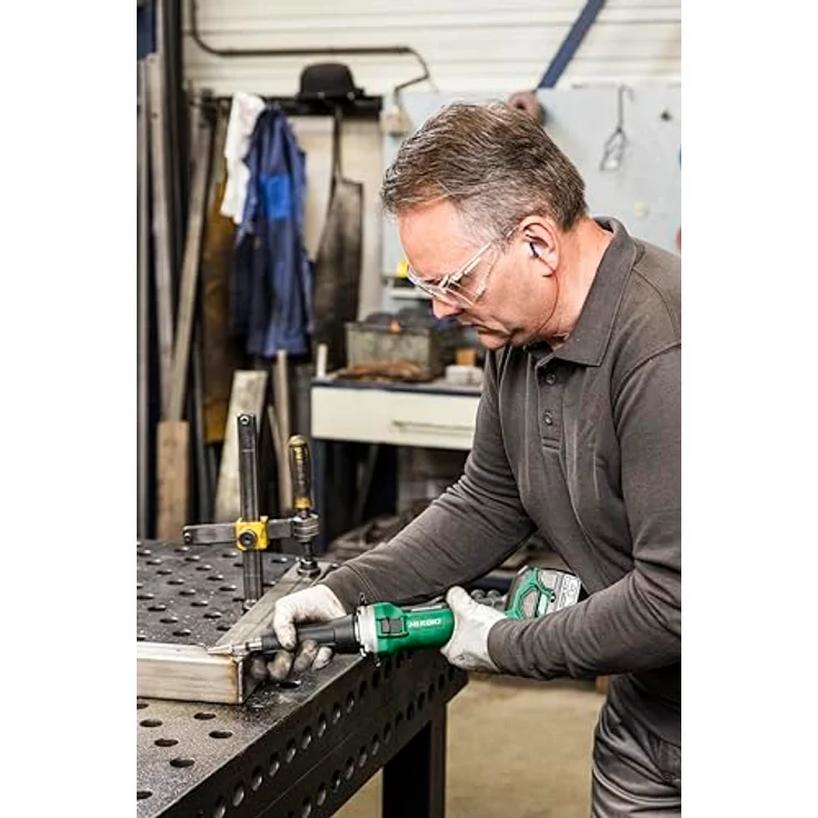 HiKOKI GP18DB Akku Geradschleifer, 18V Brushless Motor, 5-stufige Drehzahlregelung, Zubehör im Transportkoffer – Bild 2