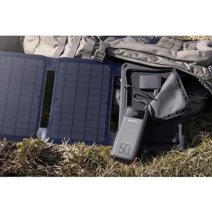 Sandberg Solar Charger 40W, kompaktes Solarpanel mit 6 monokristallinen Modulen, 1.40 kg – Bild 8