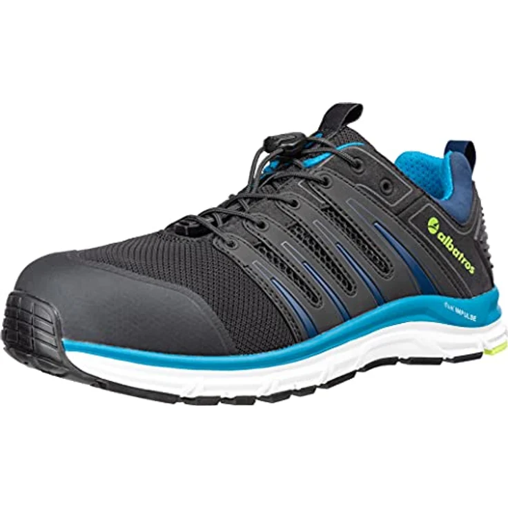 Albatros BREEZE IMPULSE LOW, Sicherheitsschuh in Größe 40, schwarz-blau – Bild 1