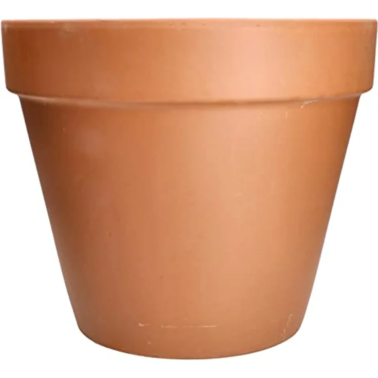 KOTARBAU® Blumentopf aus Terrakotta ⌀ 35 cm, Übertopf mit Rand für Innenräume und Gärten, universell einsetzbar, natürliche Farbe Terrakotta – Bild 5