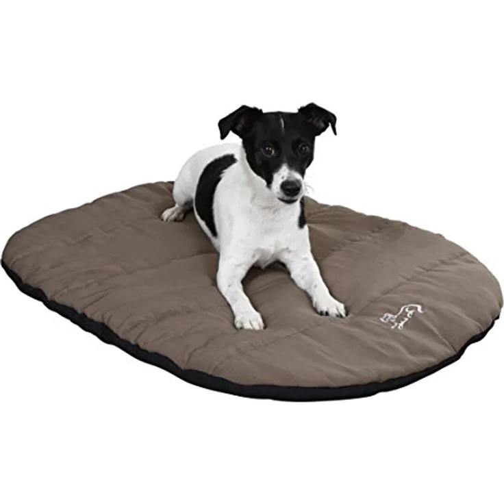 Kerbl 81266 Traveller Reisekissen mit Hüllle, 85 x 65 cm, Taupe – Bild 3