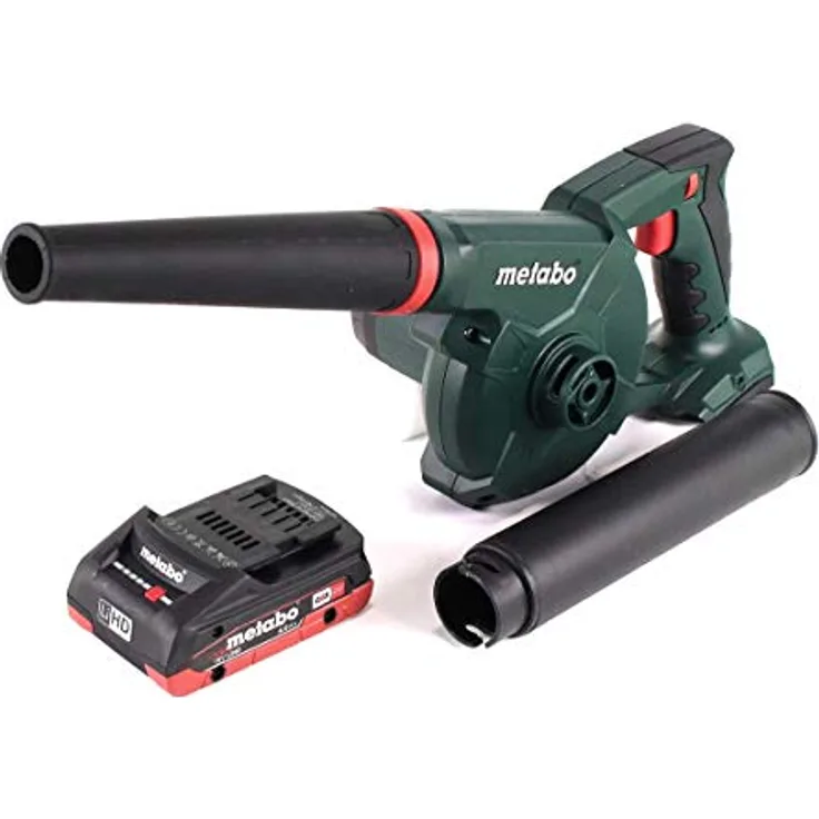 Metabo AG 18 Akku Gebläse 18 V plus 1x LiHD Akku 4,0 Ah - ohne Ladegerät Laubbläser