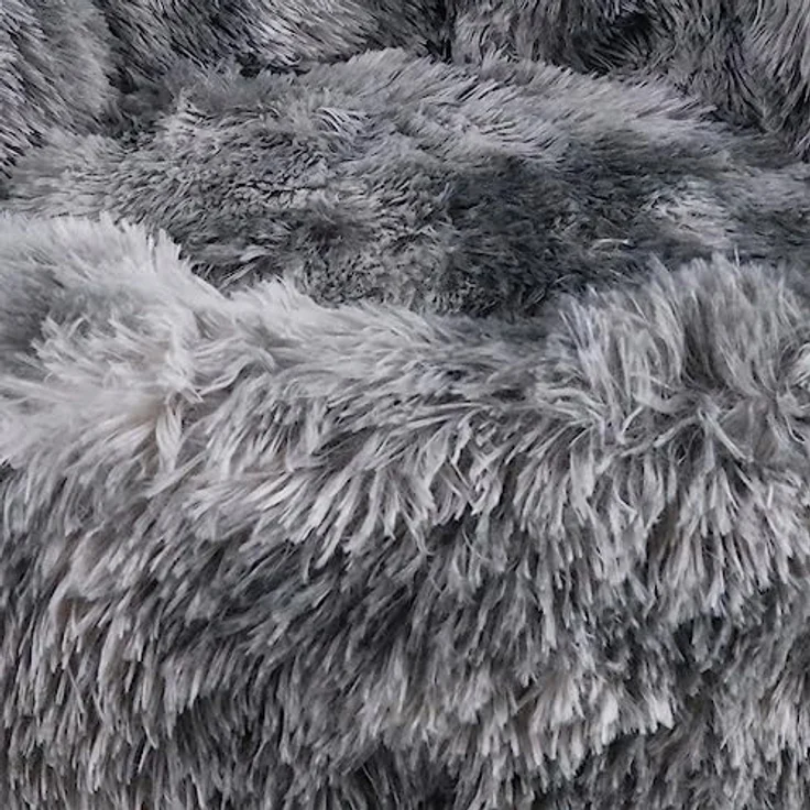 Nobby 61941 Komfortbett rund Paw grau Ø 90 x 24 cm / 45 cm – Bild 2