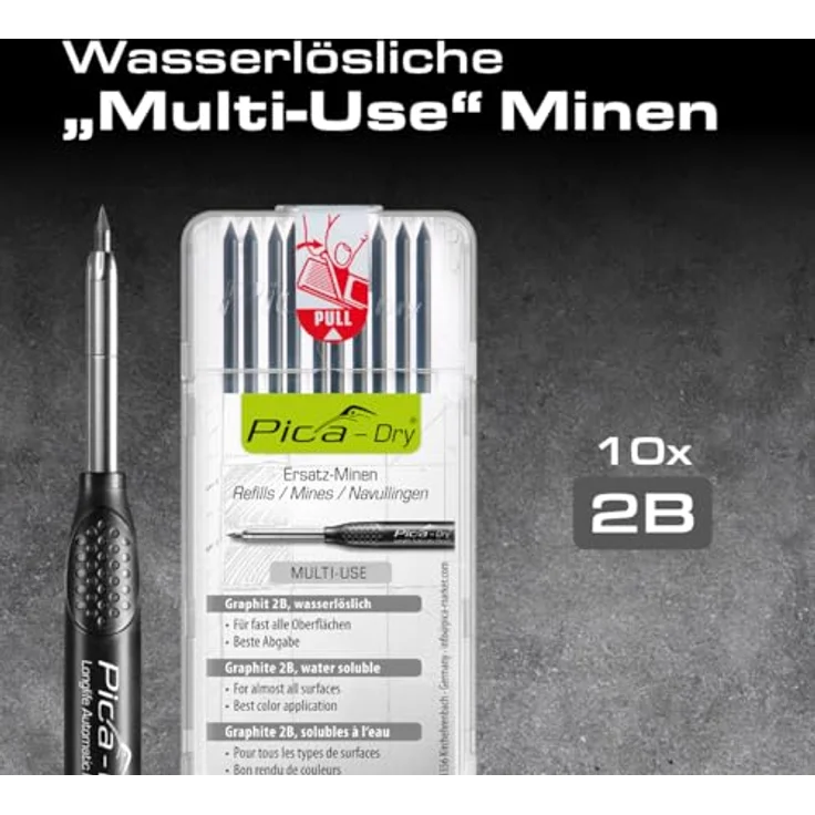 Pica DRY Bundle mit 1x Marker + 1x Minen-Set Nr. 4030 – Bild 3