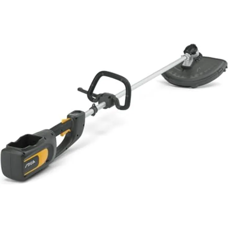 Stiga BC 700e Akku-Rasentrimmer, bürstenloser 500-W-Motor, Kunststoffmesser, verstellbarer Softgrip-Griff, leicht und kabellos