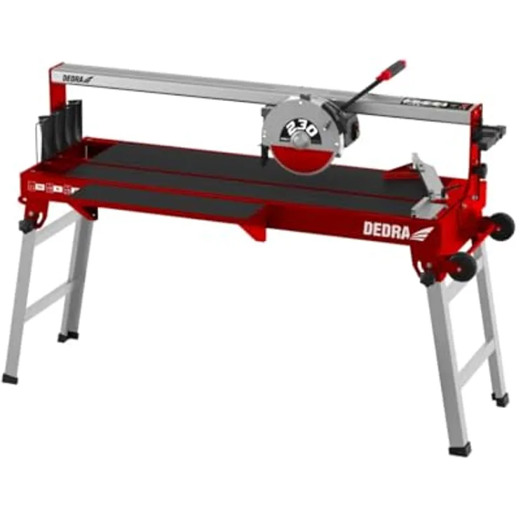 Dedra Fliesenschneidemaschine DED7818, 1200W, Schnittlänge 920 mm, Laserunterstützung, Eintauchfunktion, Nassbearbeitung, Stahl-Haupttisch 950x390 mm