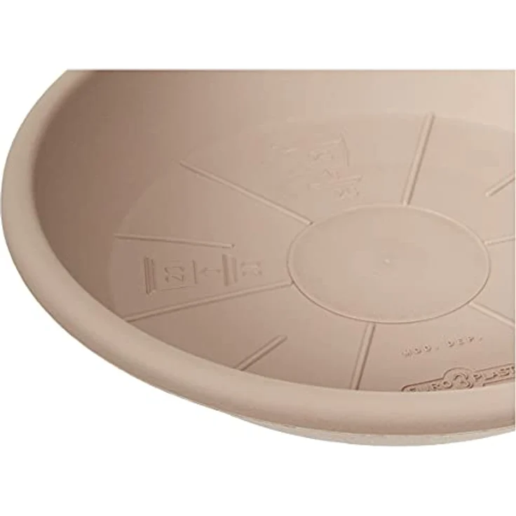Euro3Plast 1475.G9 Untersetzer Medea 20 cm für Kübel Geo 20 cm, taupe – Bild 5