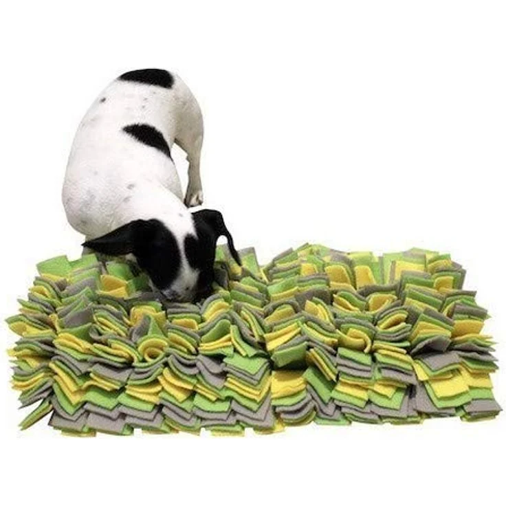 Kerbl Schnüffelteppich Hund - Schnüffel-Matte für Hunde - Interaktives Hunde-Spielzeug - 70 x 50 cm – Bild 3