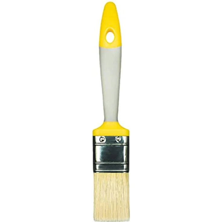 Hardy 3er Set Pinsel 18 mm 35 mm 50 mm Serie 21 für Malerarbeiten Präzises Abdecken Synthetikborsten 2-Komponenten profilierter Rutschfester Griff – Bild 3
