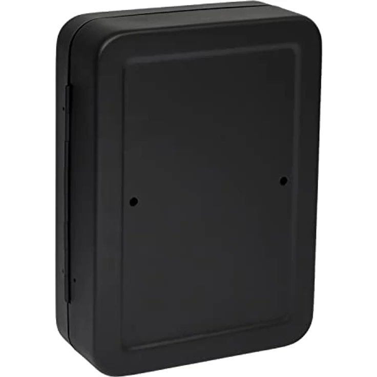 HMF Schlüsselkasten mit 3er Zahlencode, 8 nummerierte Hakenleisten für bis zu 48 Schlüssel, 25 x 18 x 7 cm, Schwarz – Bild 8