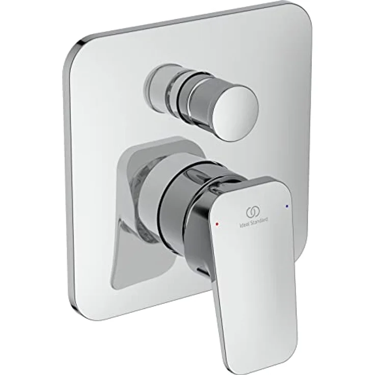 Ideal Standard Ceraplan, Unterputz-Badearmatur in Chrom, mit keramischer Kartusche und Eco-Funktion – Bild 1