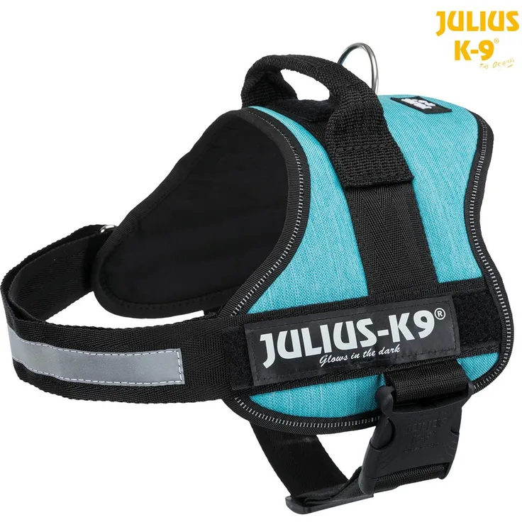 Julius-K9® Powergeschirr Gr. 0 bis XXL ozean Gr. 0 (M-L)