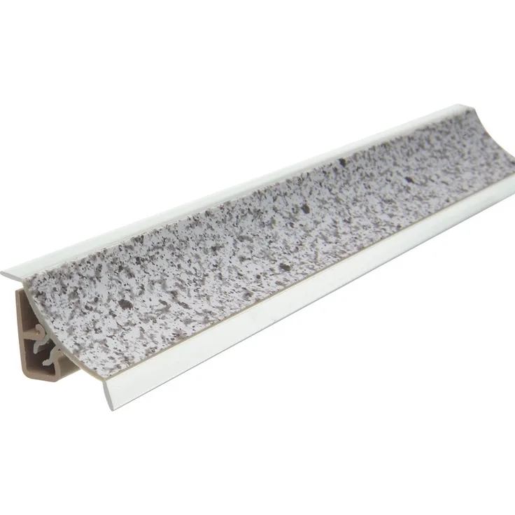 Primo Wandanschlussleiste 260 cm, 23 x 25 mm, Stein hell