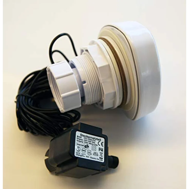 Steinbach Jet Light, Einlaufdüse mit LED-Beleuchtung, 230 V - 12 V, für Ausstanzung zwischen Ø 59, 65 mm, 060065 – Bild 4