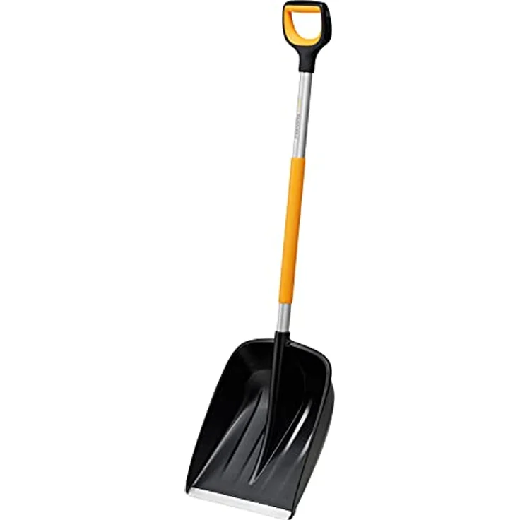 Fiskars X-Series Schneeschaufel, ergonomisch mit rutschfestem Griff und verstärktem Polymerblatt, kältebeständig bis -30ºC – Bild 1