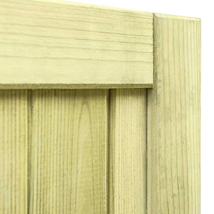 vidaXL Gartentor Imprägniertes Kiefernholz 125 x 100 cm – Bild 5