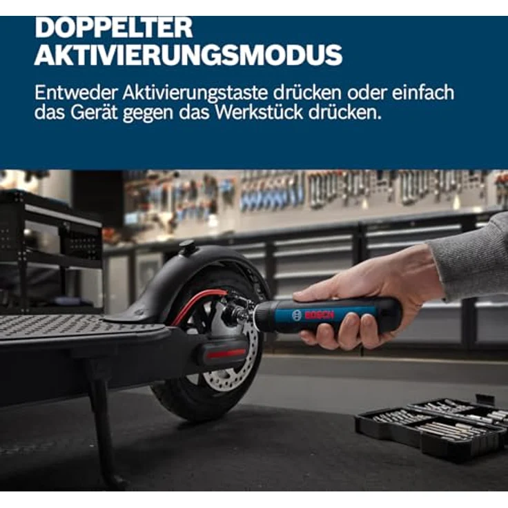 Bosch Professional Akkuschrauber Bosch GO 3 (inkl. 8-teiligem Bit-Set, Bitaufnahme, USB-C-Kabel, Mini-Koffer) - Preisvergleich – Bild 3