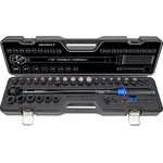 HASKYY Drehmomentschlüssel Set 1/2" 50-350 Nm Auto PKW KFZ Verlängerungsstange Bits Nüsse Werkstatt Service Werkzeug Satz