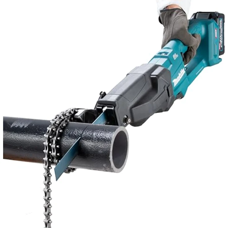 Makita 40V Akku-Reciprosäge JR003GZ Solo, kraftvolle Säbelsäge mit einstellbarer Hubzahl und Kettenhalterung für präzise Schnitte in Metall und Holz – Bild 14