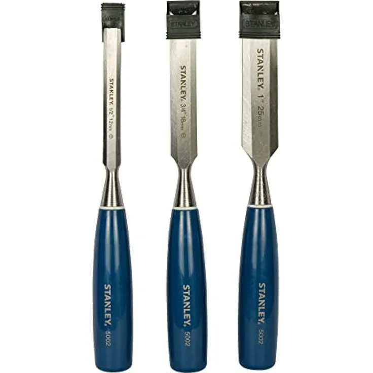 STANLEY 5002 Bevel Edge Chisel Set of 3
