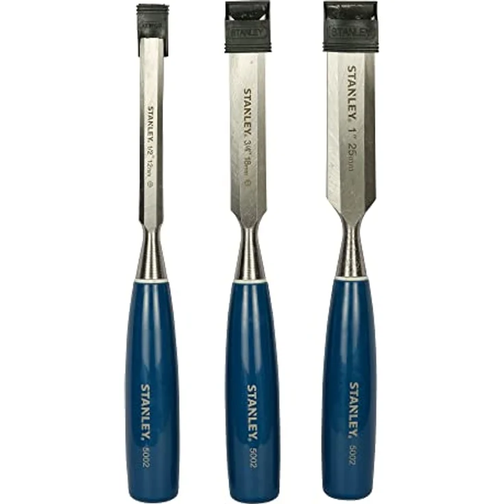 STANLEY 5002 Bevel Edge Chisel Set of 3 – Bild 1
