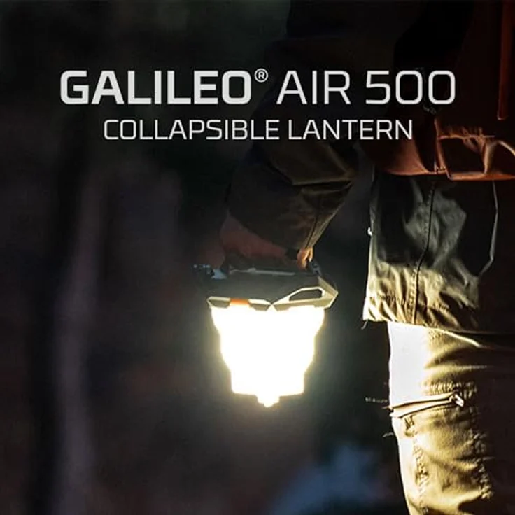 NEBO Galileo AIR 500 Laterne - Leistungsstarke 500 Lumen zusammenklappbare Campinglampe – Bild 2