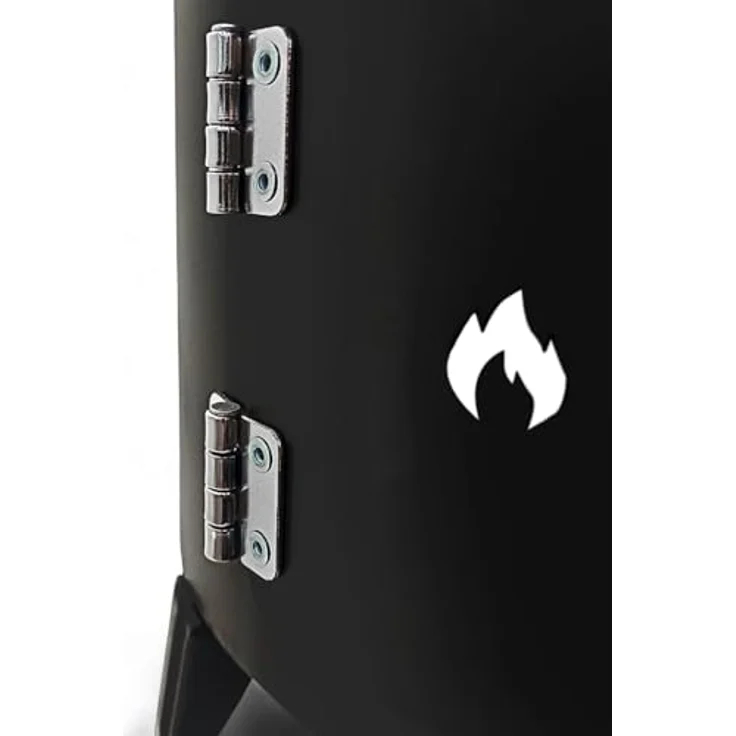 Grillpeter Utschak Nurlan Ø50 cm Kazan 22L, Gasbrenner 6,5 kW mit Abdeckhaube, schwarz – Bild 7