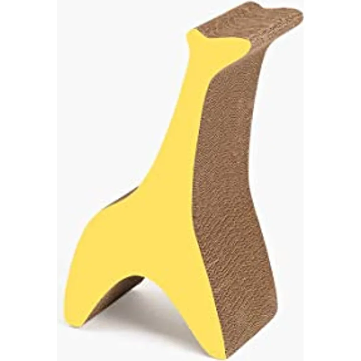 Catit Zoo Kratzbaum - Giraffe, Gelb - Kratzbaum für Katzen mit hochwertigen Materialien und Catnip Beutel